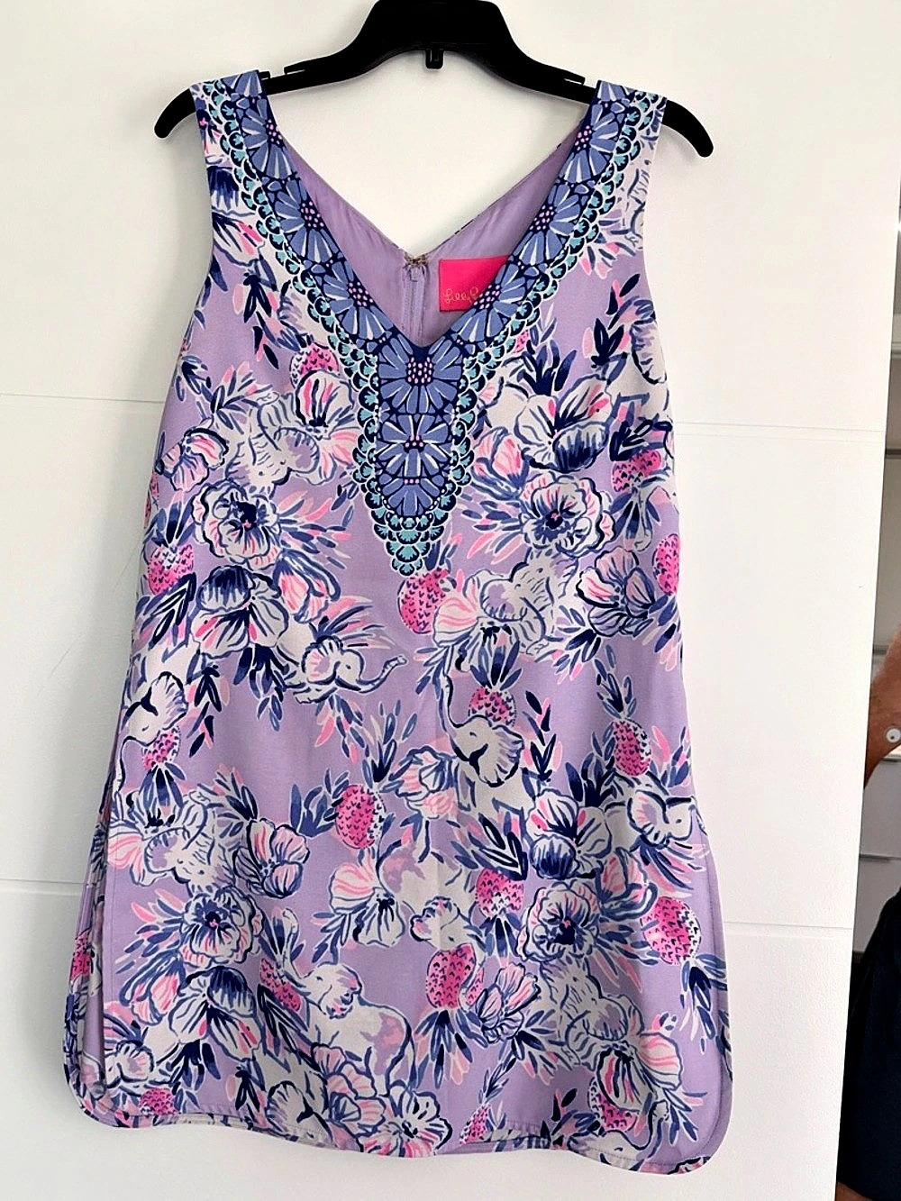 Lilly Pulitzer Floral skort in Purple & Pink